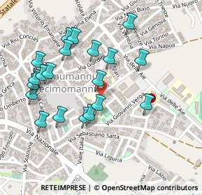 Mappa Piazza Virgilio Loi, 09033 Decimomannu CA, Italia (0.27)