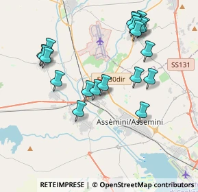 Mappa Piazza Virgilio Loi, 09033 Decimomannu CA, Italia (4.4615)