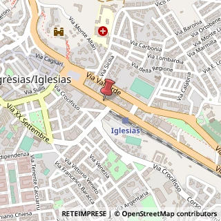 Mappa Via Garibaldi, 62, 09016 Iglesias, Carbonia-Iglesias (Sardegna)