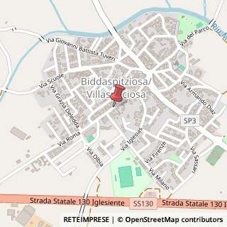 Mappa Via Roma, 41, 09010 Villaspeciosa, Cagliari (Sardegna)