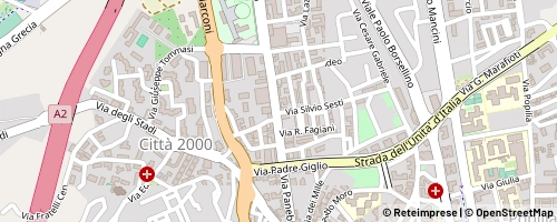 Mappa Cosenza