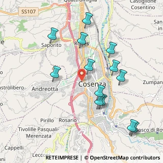 Mappa Via De Nicola Enrico, 87100 Cosenza CS, Italia (2.28923)