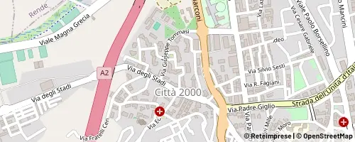 Mappa Cosenza