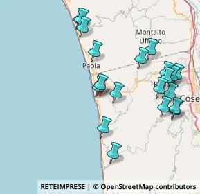 Mappa Strada U Traversa A, 87038 San Lucido CS, Italia (9.3005)