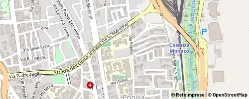 Mappa Cosenza