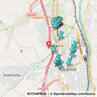 Mappa Corso Firenze, 87036 Quattromiglia CS, Italia (1.03)