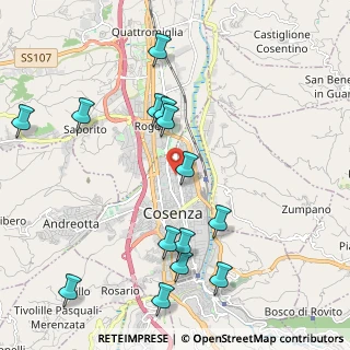 Mappa Via Libero Grassi, 87100 Cosenza CS, Italia (2.56929)