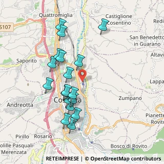 Mappa Stazione Ferroviaria di Cosenza, 87100 Cosenza CS, Italia (2.01444)