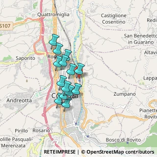 Mappa Nuova Stazione Centrale Ff Ss, 87100 Cosenza CS, Italia (1.46929)