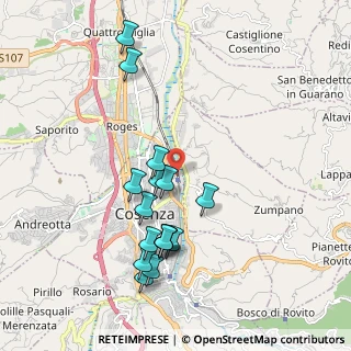 Mappa Stazione Ferroviaria di Cosenza, 87100 Cosenza CS, Italia (2.14188)