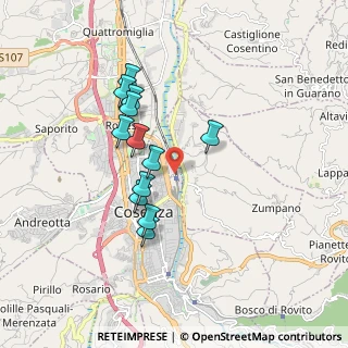Mappa Stazione Ferroviaria di Cosenza, 87100 Cosenza CS, Italia (1.69417)