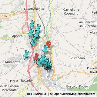 Mappa Piazza Sila, 87100 Cosenza CS, Italia (1.922)