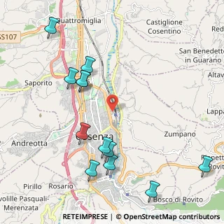 Mappa Piazza Sila, 87100 Cosenza CS, Italia (2.675)