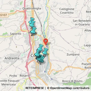 Mappa Piazza Sila, 87100 Cosenza CS, Italia (1.81917)