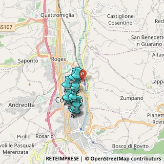Mappa Piazza Sila, 87100 Cosenza CS, Italia (1.48333)