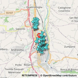 Mappa Di fronte Guardia di Finanza, 87100 Cosenza CS, Italia (1.232)