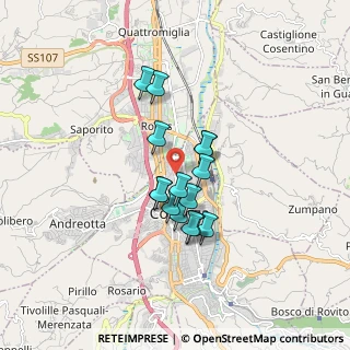 Mappa Di fronte Guardia di Finanza, 87100 Cosenza CS, Italia (1.354)