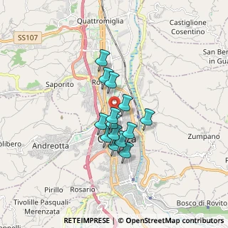 Mappa Di fronte Guardia di Finanza, 87100 Cosenza CS, Italia (1.28857)