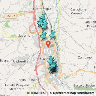 Mappa Via Manuela e Carlo Alberto Dalla Chiesa, 87100 Cosenza CS, Italia (2.085)