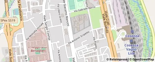 Mappa Cosenza