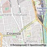 Map Cosenza