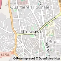 Hartă Cosenza