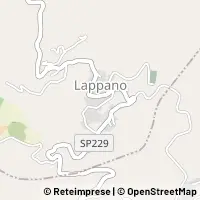 Hartă Lappano