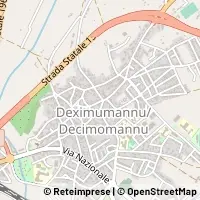 Map Decimomannu
