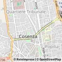 Mapa Cosenza