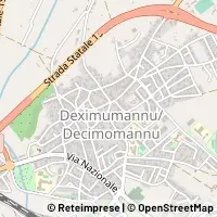 Karte Decimomannu