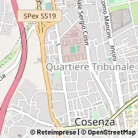 Kaart Cosenza
