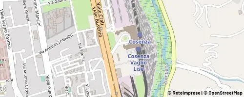 Mappa Cosenza