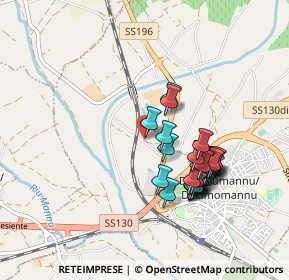 Mappa Località Case Sparse, 09033 Decimomannu CA, Italia (0.93103)