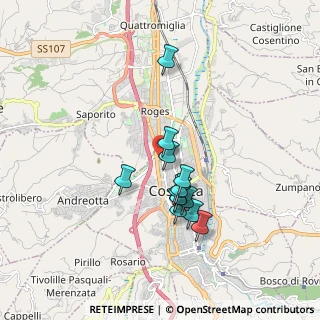 Mappa Traversa S. Proclo, 87100 Cosenza CS, Italia (1.57923)