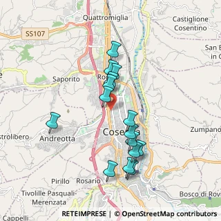 Mappa Traversa S. Proclo, 87100 Cosenza CS, Italia (1.84533)