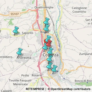 Mappa Traversa S. Proclo, 87100 Cosenza CS, Italia (1.77727)