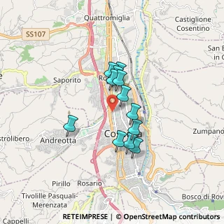 Mappa Traversa S. Proclo, 87100 Cosenza CS, Italia (1.33083)