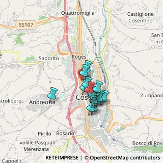 Mappa Traversa S. Proclo, 87100 Cosenza CS, Italia (1.332)