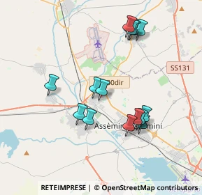 Mappa Via Napoli, 09033 Decimomannu CA, Italia (3.87857)