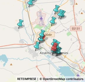 Mappa Via Napoli, 09033 Decimomannu CA, Italia (3.8665)