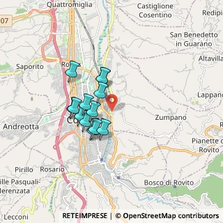 Mappa Via Beato Francesco Marino 25 Loc, 87100 Cosenza CS, Italia (1.41231)