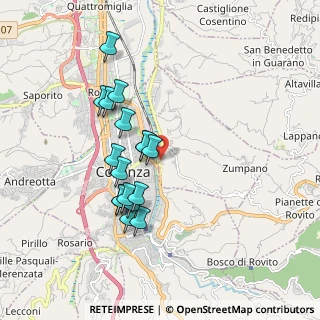 Mappa Via Beato Francesco Marino 25 Loc, 87100 Cosenza CS, Italia (1.78882)