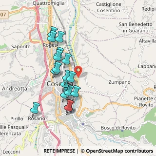 Mappa Via Beato Francesco Marino 25 Loc, 87100 Cosenza CS, Italia (1.81412)