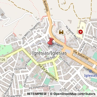 Mappa Via Martini, 24, 09016 Iglesias, Carbonia-Iglesias (Sardegna)