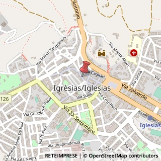 Mappa Via Martini, 17, 09016 Iglesias, Carbonia-Iglesias (Sardegna)