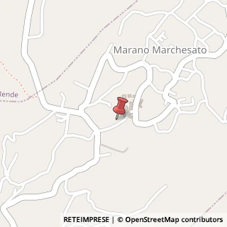 Mappa Via Guanni, 35, 87040 Marano Marchesato, Cosenza (Calabria)