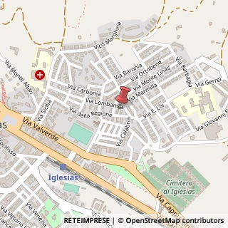 Mappa Via Fra Ignazio, 18, 09016 Iglesias, Carbonia-Iglesias (Sardegna)