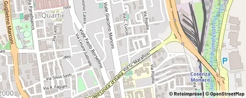 Mappa Cosenza