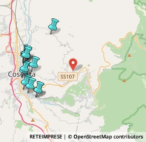 Mappa Via Guzzolino, 87050 Rovito CS, Italia (5.6675)