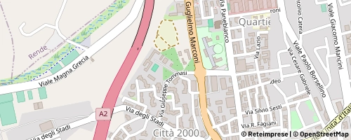 Mappa Cosenza
